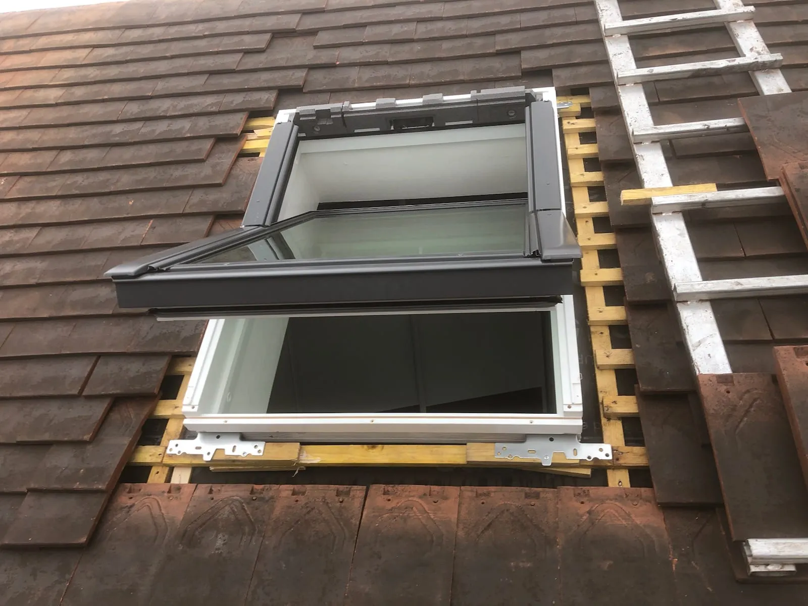 Pose de fenetre de toit Velux